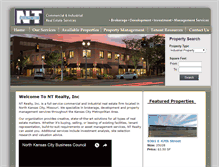 Tablet Screenshot of ntrealty.com